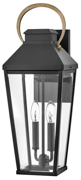 Hinkley HK-DAWSON-L - Aplica de exterior DAWSON L, 2xE14/40W/230V, IP44