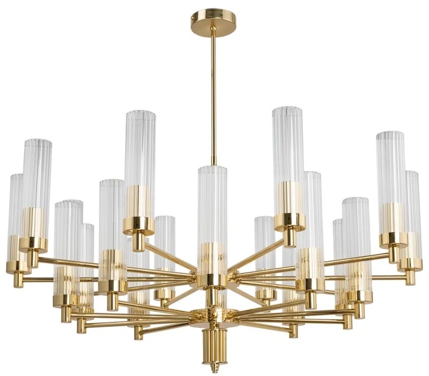 Candelabru modern realizat manual din alama Seti 20L