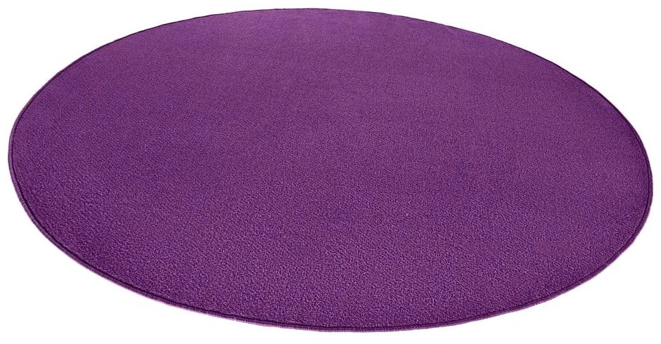 Covor violet rotund ø 133 cm Fancy – Hanse Home