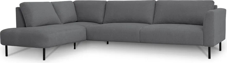 Colțar gri închis (cu colț pe partea stângă ) Hero – Scandic