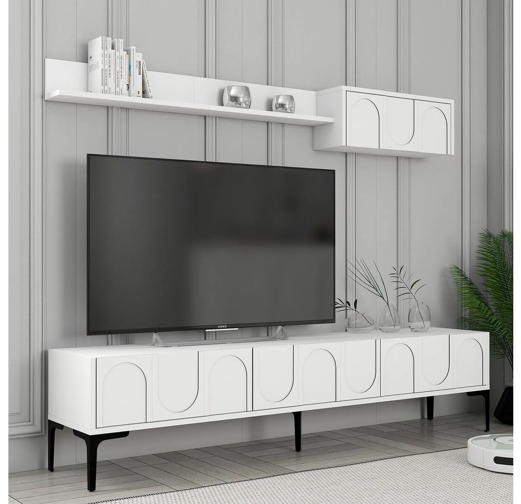 Mobilier living Bipemu 4 (alb + negru) . 1095711