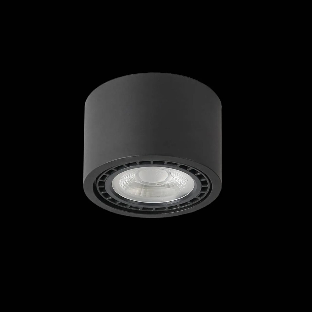 Spot aplicat de tavan/plafon ECO ALIX NEW negru ZZ AZ3493