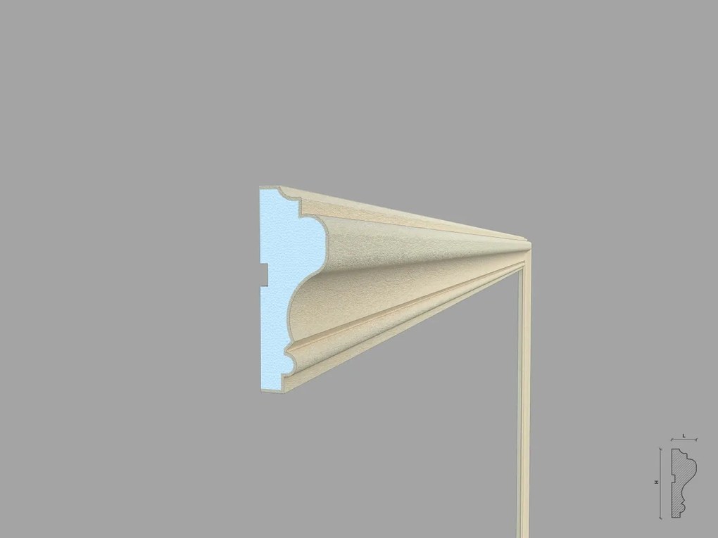 Ancadrament fereastra exterior FP138 dimensiuni 110x36x2000mm