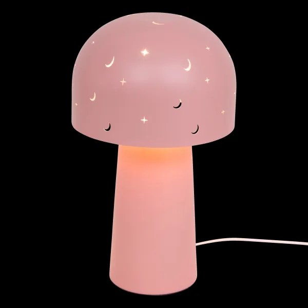 Atmosphera - Lampă de masă pentru copii STARRY MUSHROOM 1xE14/25W/230V, roz