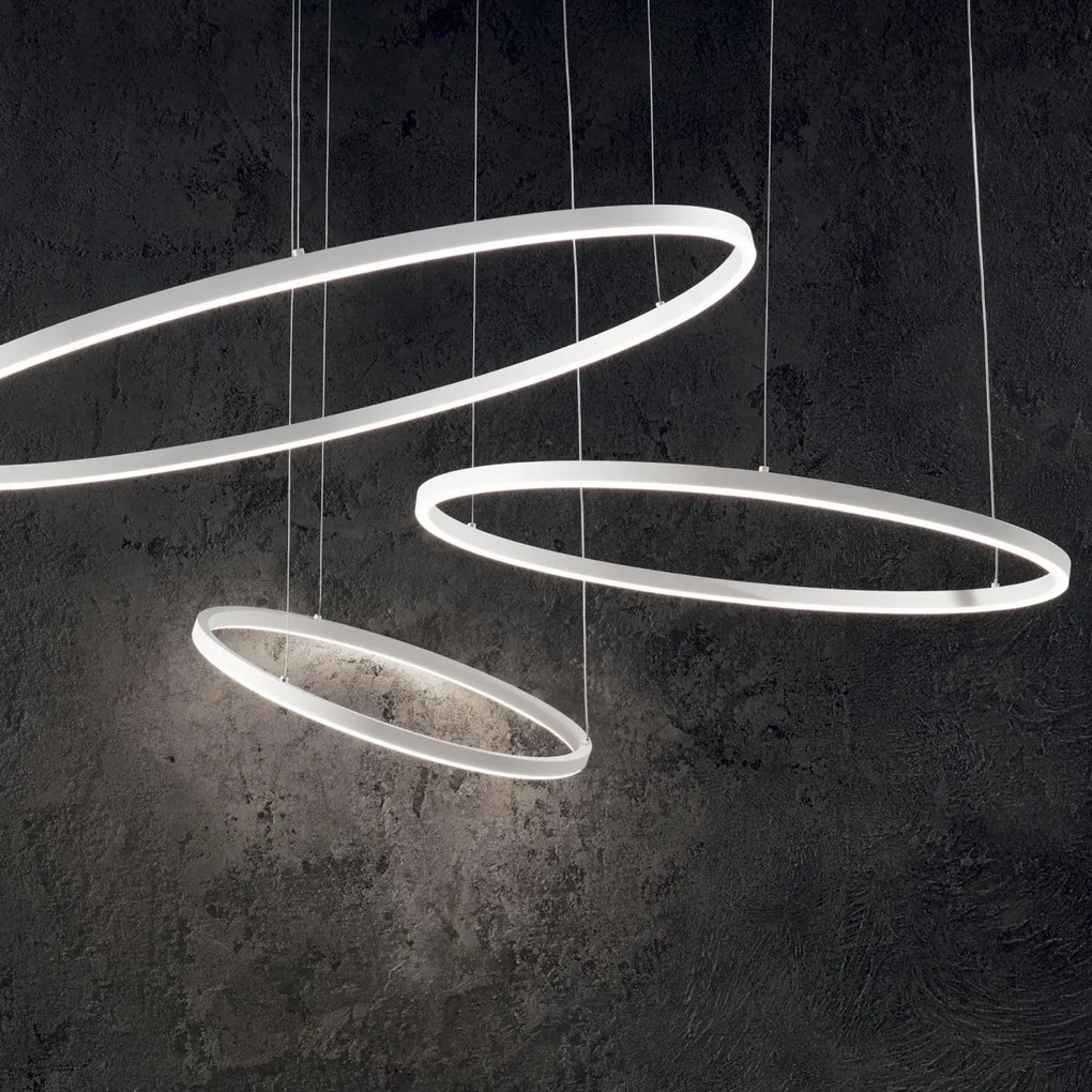 Lustra LED design modern ORACLE SLIM SP D090 ROUND 3000K ON-OFF BK