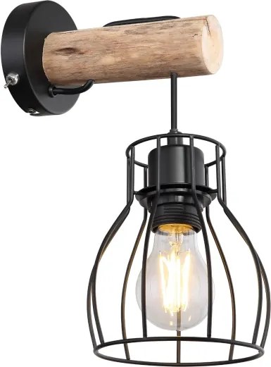 Globo 15326NW - Aplică perete MINA 1xE27/40W/230V