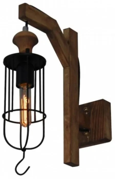 Aplica de perete design rustic-industrial HL-303W MIDAS 77-3130 HL