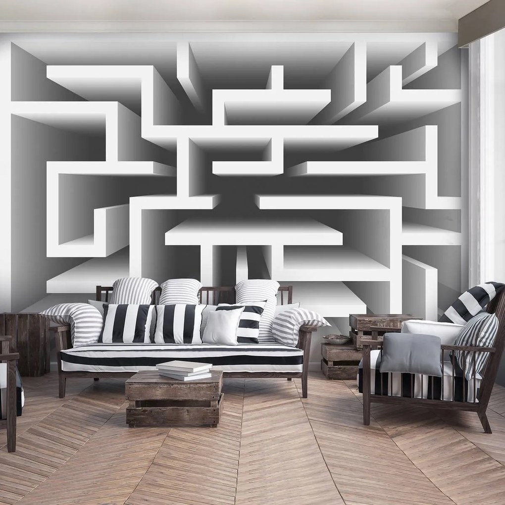 Fototapet - 3D labirint (152,5x104 cm)