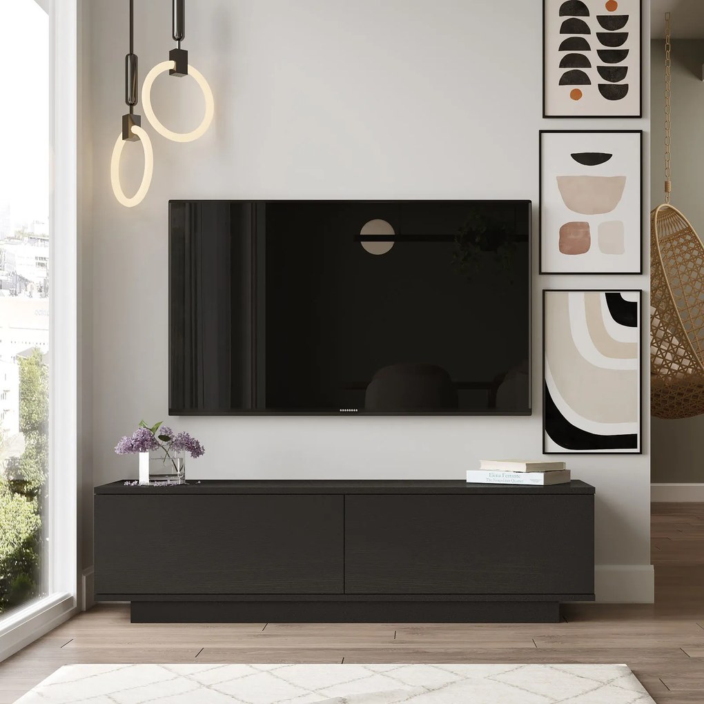 Masă TV/Dulap Fancy (Negru). 1072592