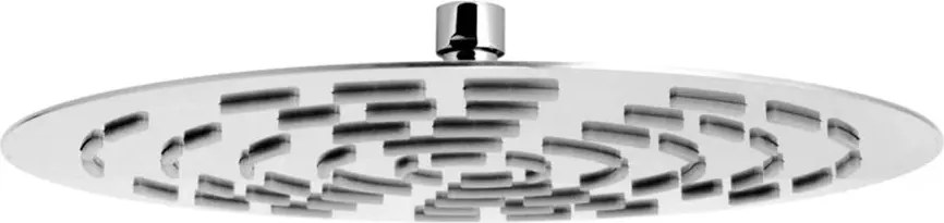 Palarie de dus rotunda FDesign Inula 30 cm crom lucios 1 functie
