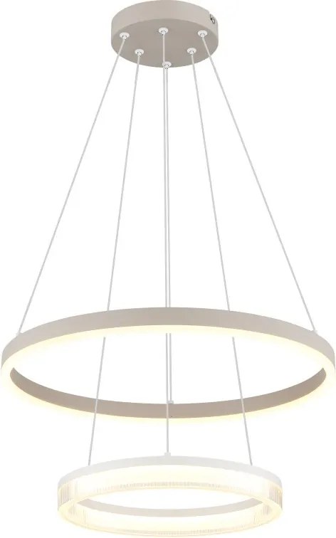 Lustra LED suspendata design circular Marlenne