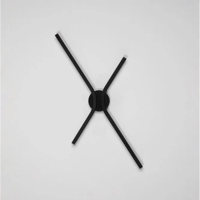 Aplica de perete LED CCT design modern AKRO negru