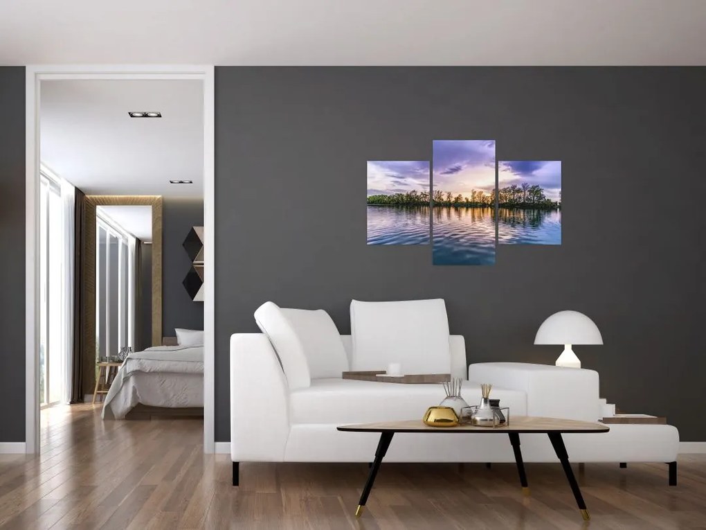 Tablou cu lac (90x60 cm)