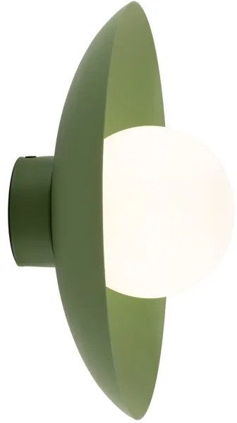 Aplică SLATE 1xG9/8W/230V d. 28 cm verde