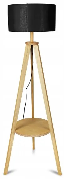 Lampă de podea 1xE27/40W/230V neagră