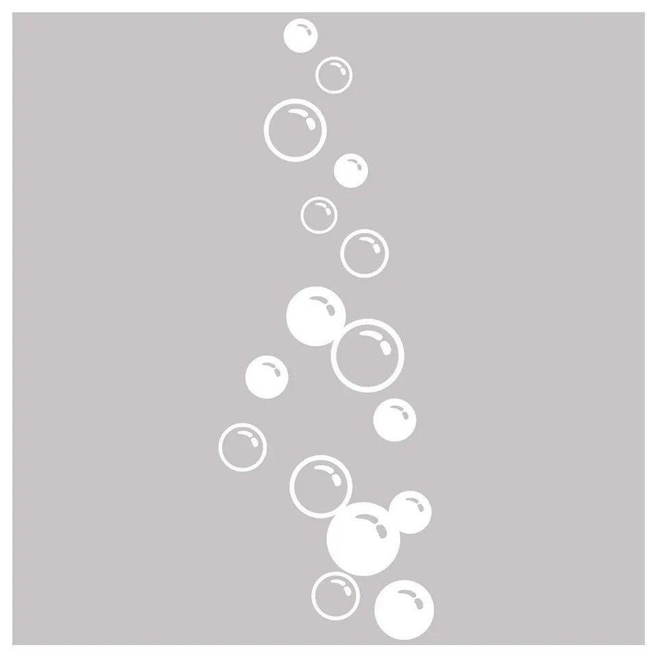 Autocolant pentru cabina de duș Soap Bubbles