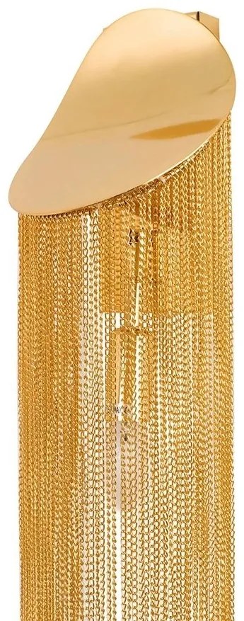 Aplica de perete design modern Chains WL auriu