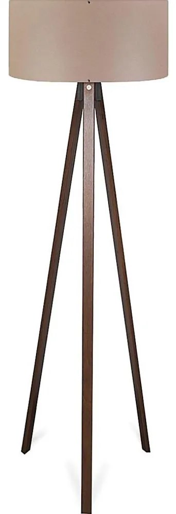 Lampă de podea AYD 1xE27/40W/230V maro