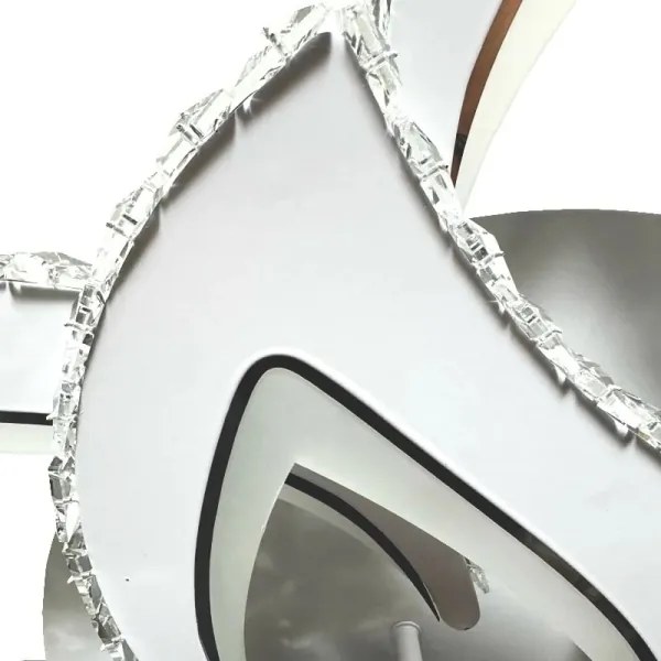 Lustră LED dimabilă aplicată LED/180W/230V 3000-6500K + telecomandă