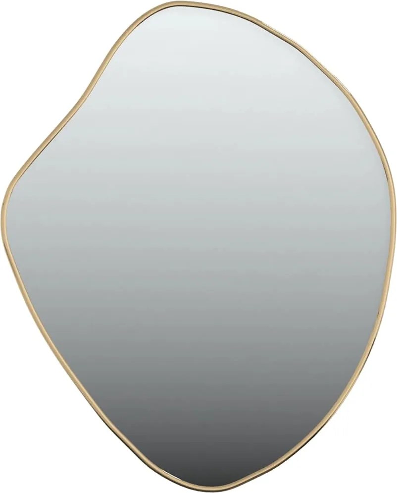 vidaXL Oglindă de perete, auriu, 50x40 cm