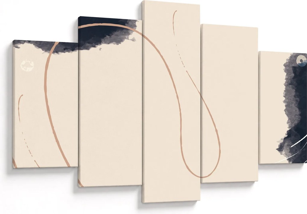 Tablou - Abstractizare bej (150x105 cm)