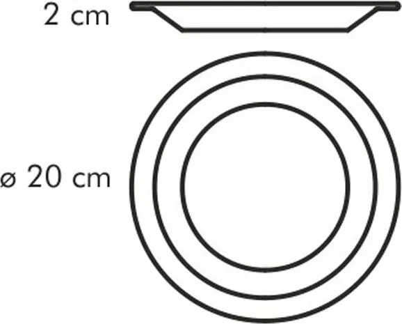 Farfurie de desert Tescoma GUSTITO, 20 cm