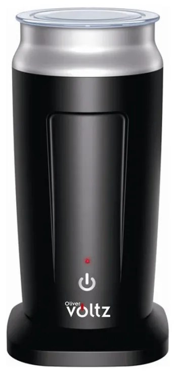 Spumator de lapte 3in1 Oliver Voltz OV51176A, 500W, Control automat al temperaturii STRIX, Otel inoxidabil, Negru/Gri