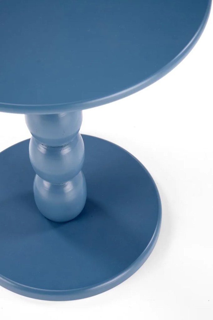 Masa de cafea rotunda Cirilla albastra ø40/h47 cm