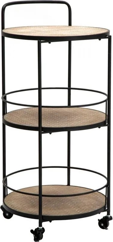 Măsuță de servire cu roți din metal 41,5x40 cm Arex – Mauro Ferretti