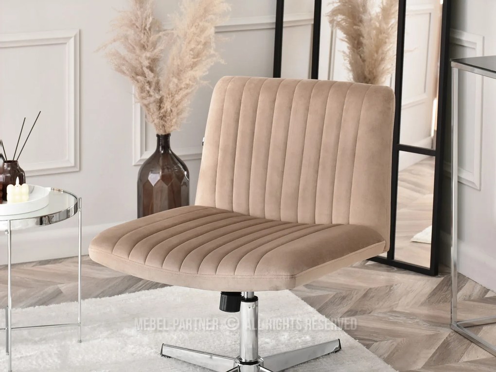Scaun Loise (bej + auriu). Promo -28%. 1110276