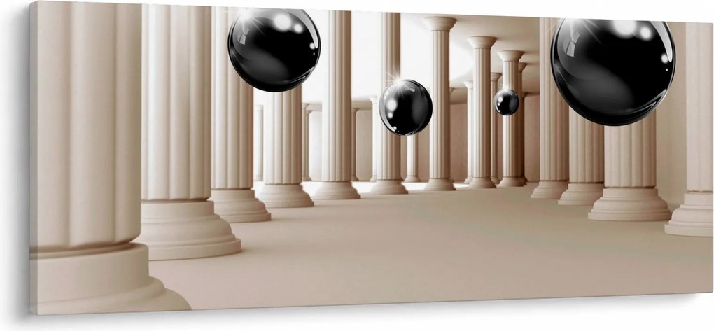 Tablou - Minge între stâlpi (120x50 cm)