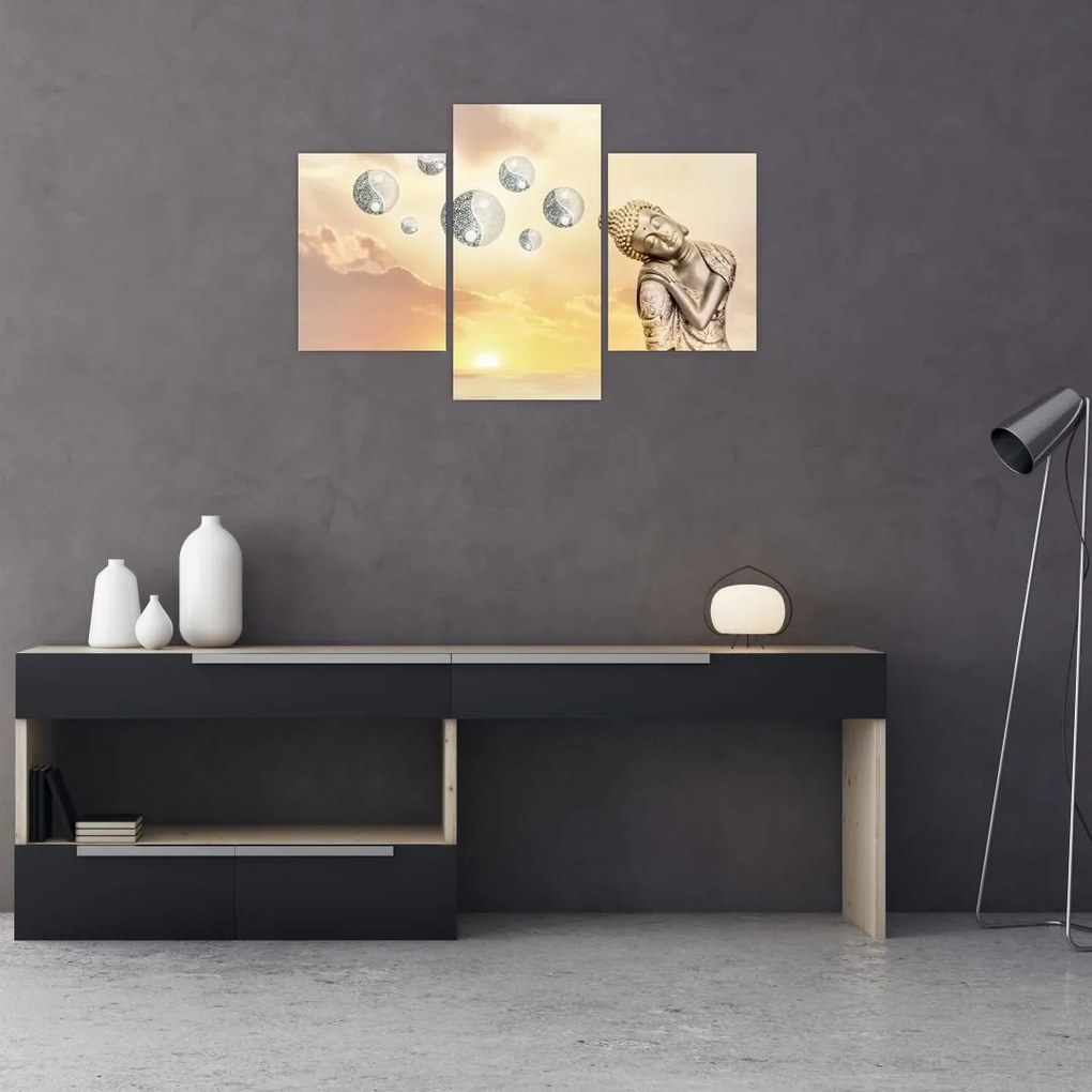 Tablou - Timp pentru meditații (90x60 cm)