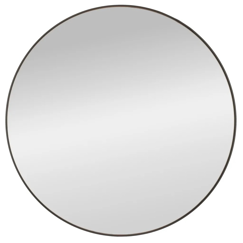 Oglinda Patina neagra ø70 cm