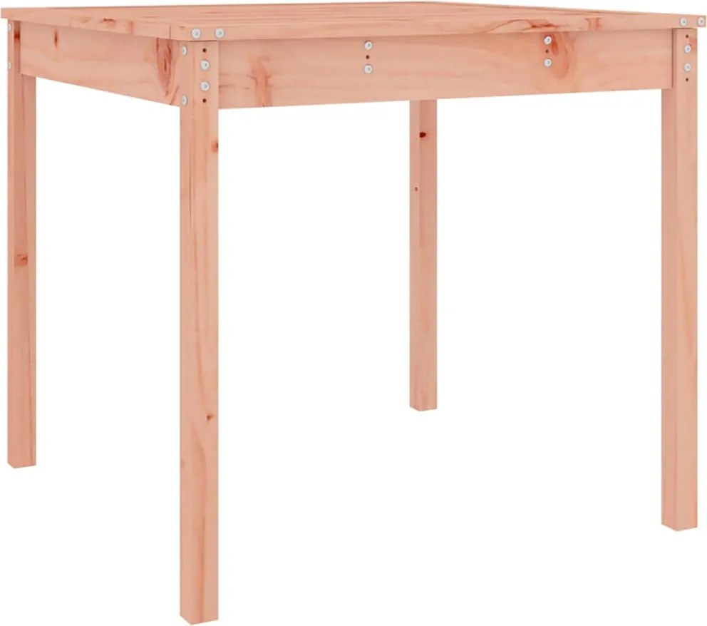 vidaXL Masă de grădină, 82,5x82,5x76 cm, lemn masiv Douglas