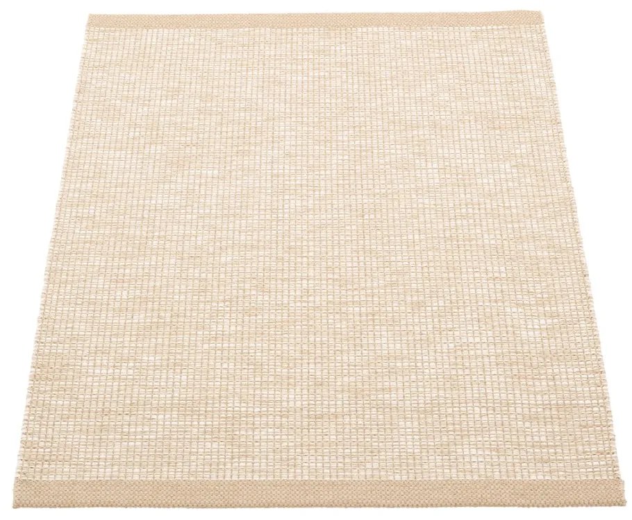 Covor pentru exterior și interior bej 70x90 cm Sam Vanilla – Pappelina