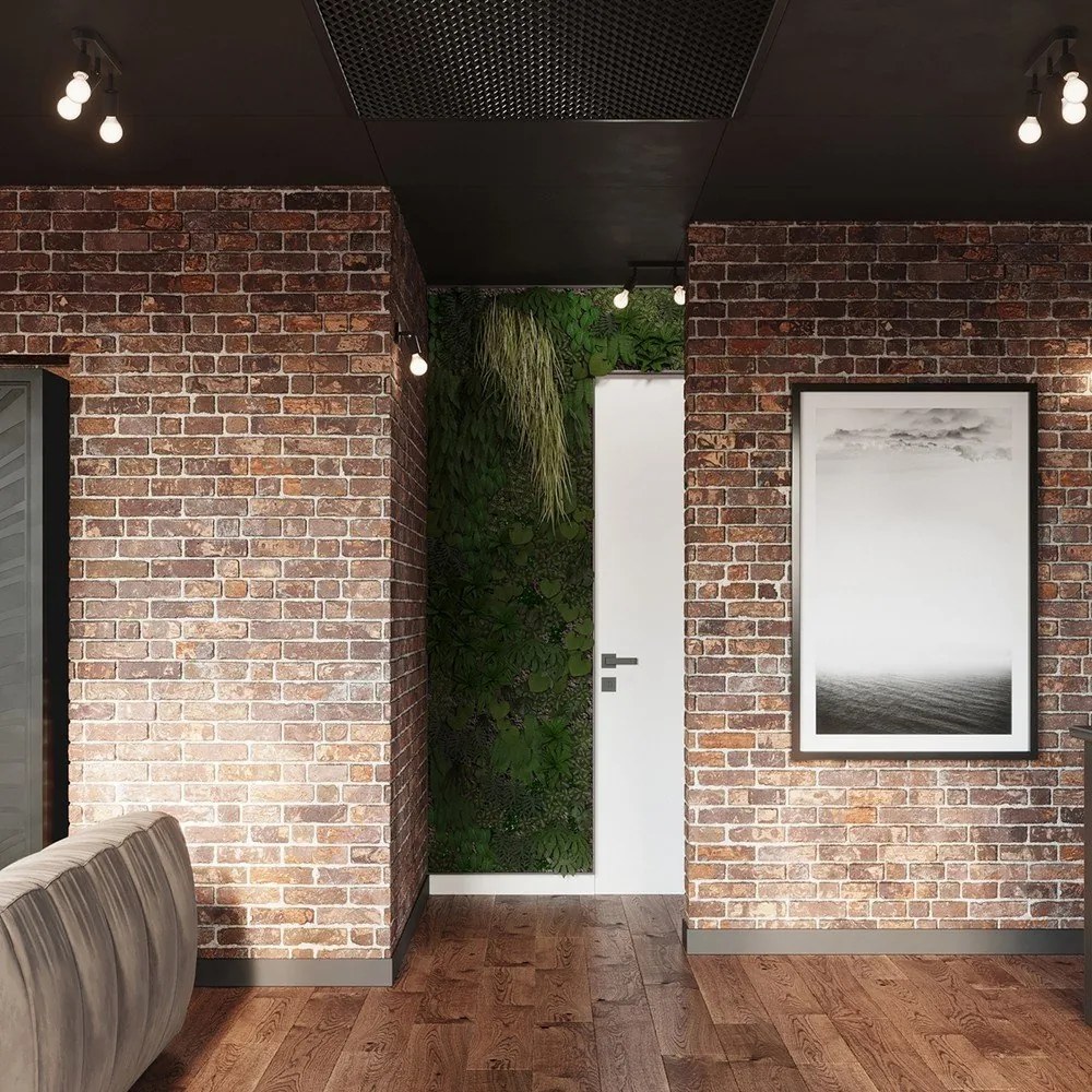 Plafonieră neagră din metal ø 6 cm Brando – Sollux