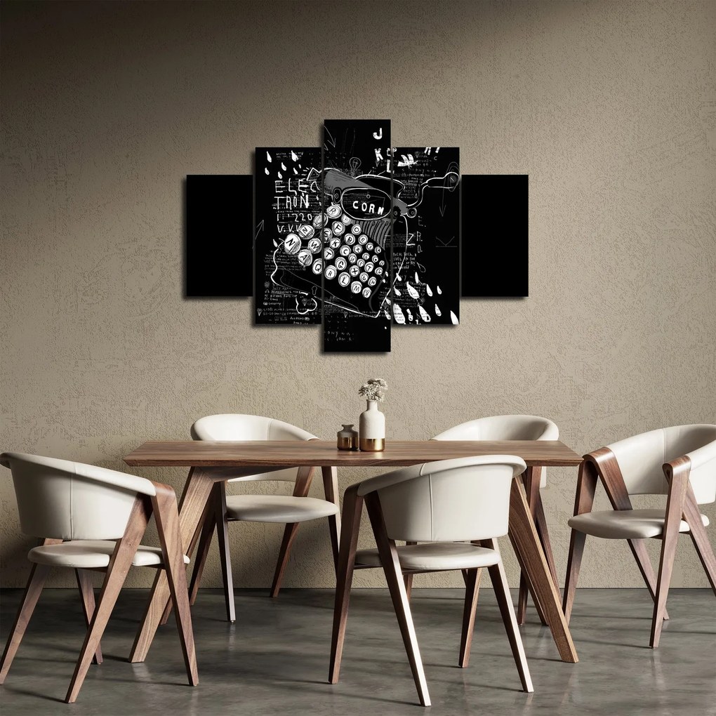Tablou - Desen în stilul lui Banksy (150x105 cm)