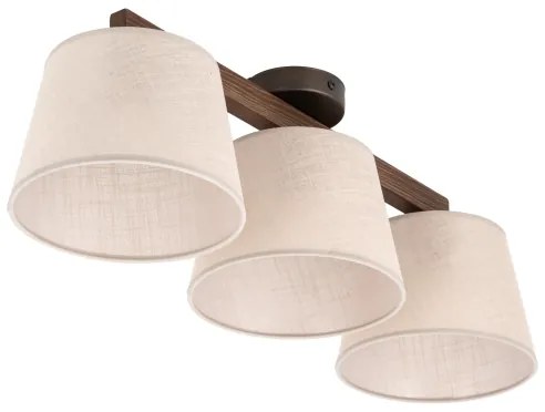 Brilagi - Lustră aplicată LATTE 3xE27/15W/230V pin/bej