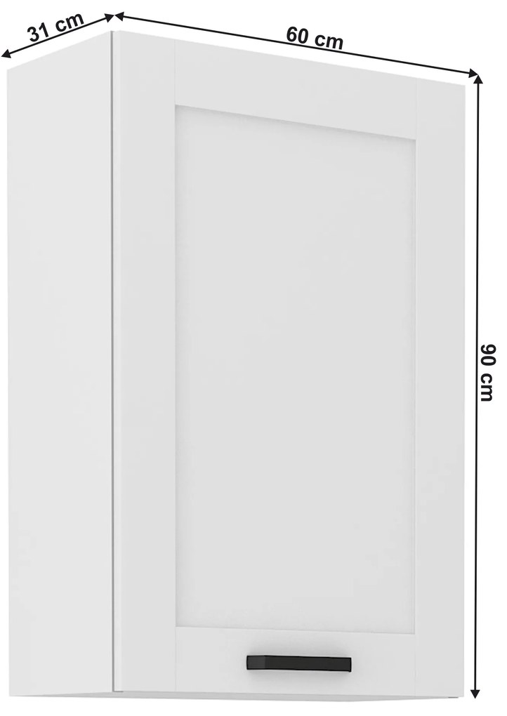 Dulap superior Lesana 1 (alb) 60 G-90 1F . 1063911