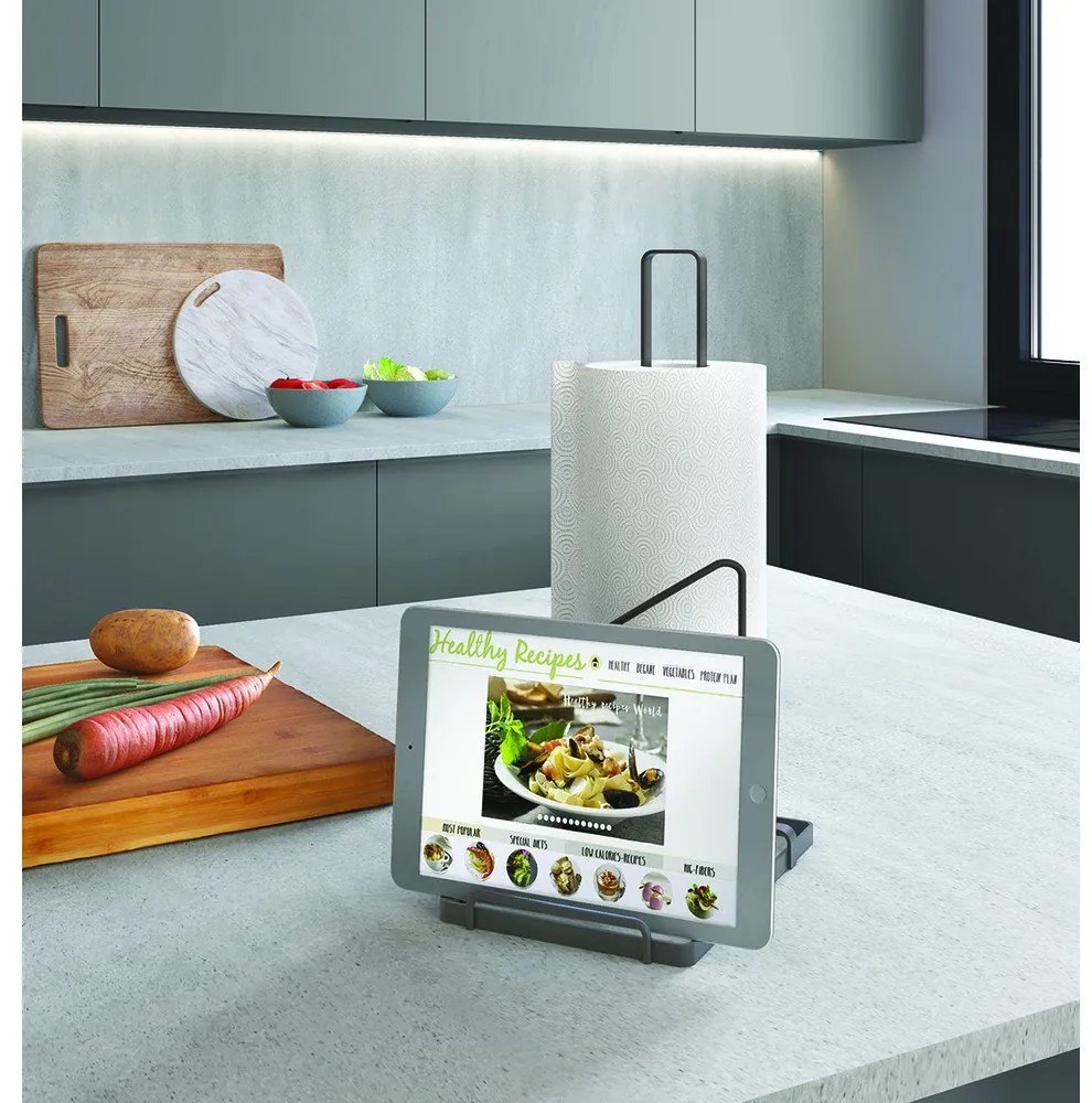 Suport de prosoape de bucătărie din oțel inoxidabil Tokyo Lava – Metaltex