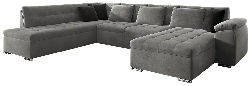 Colțar Comfivo 141Cutie de pat, 348x205x76cm, 144 kg, Picioare: Plastic