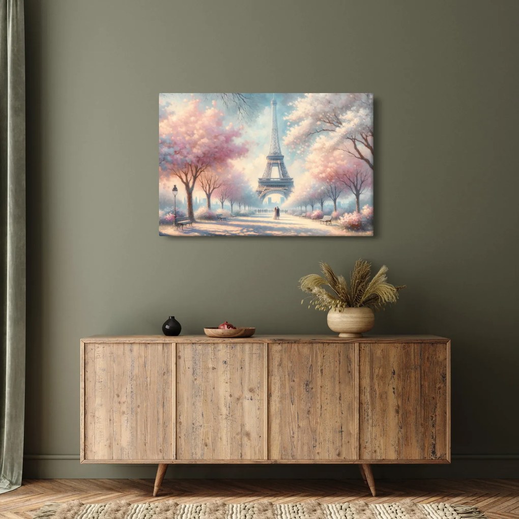 Tablou – Primăvară la Paris (90x60 cm)