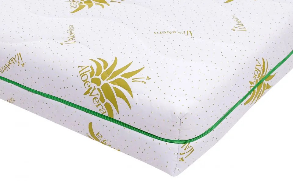Saltea Aloe Vera Confort, Super Ortopedica, Hipoalergenica, 180x200 cm