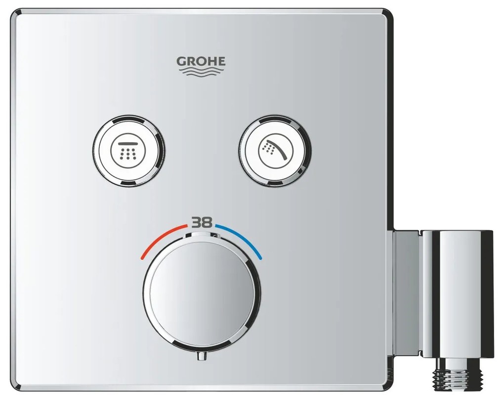 Grohe Precision Smartcontrol set de dus ascuns cu termostat da crom 34876000