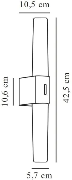 Aplică LED pentru oglindă de baie Nordlux HELVA LED/9W/230V IP44