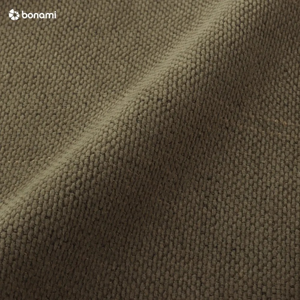 Pat matrimonial verde tapițat cu spațiu de depozitare cu somieră 180x200 cm Lupine – Micadoni