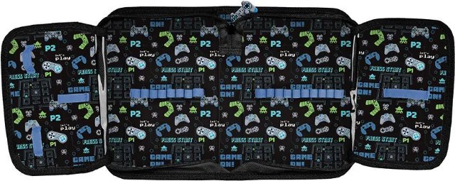 Servietă școlară pentru băieți - set din 4 piese