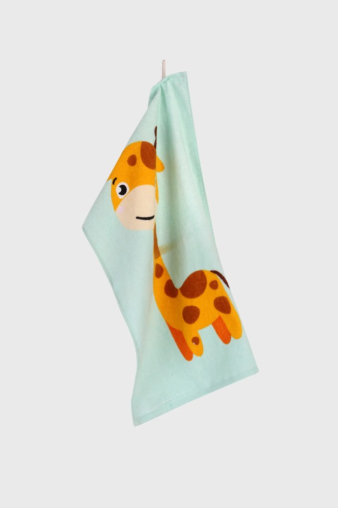 Prosop copii Animals Albastru-deschis 30x50 cm