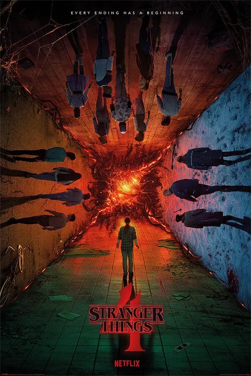 Poster Stranger Things: Season 4 - Every Ending Has A Beginning