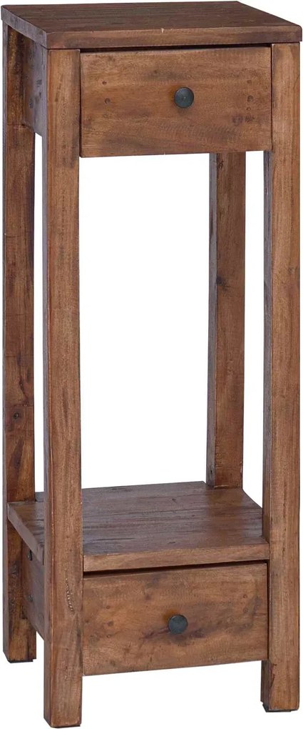 vidaXL Suport pentru plante Maro 30 x 30 x 80 cm Lemn de mahon